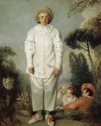 Jean antoine Watteau Pierrot oil painting picture wholesale